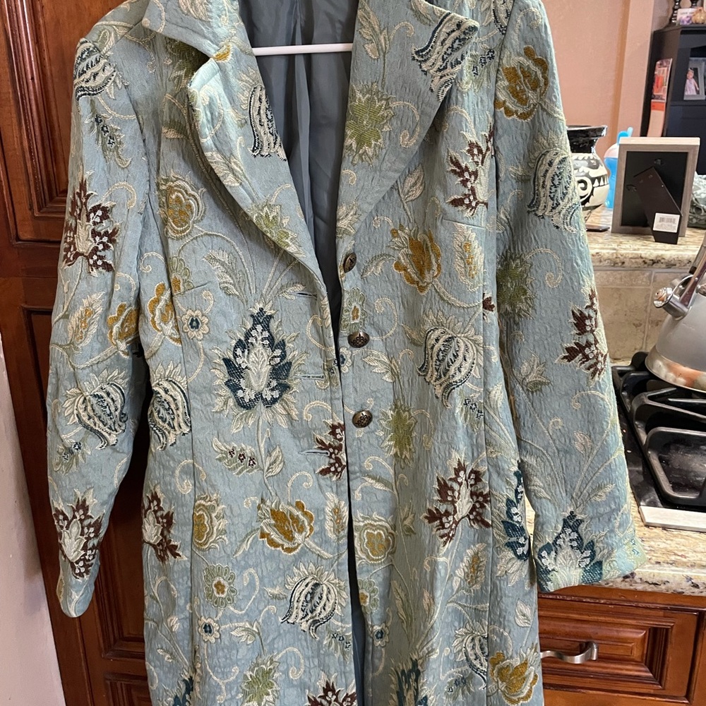 Caby coat blue